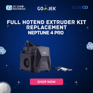 Original ELEGOO Neptune 4 Pro Full Hotend Extruder Kit Replacement
